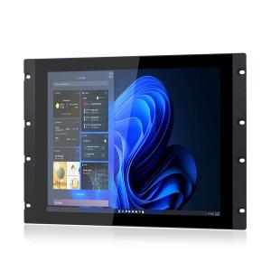 China PCAP Touch Rack Mount Panel PC Front IP65 19 LED DC IN 9V - 36V on sale