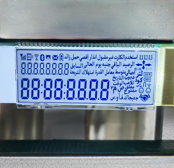 FSTN 1602 Character LCD Display Transflective Positive 33pins Character Display
