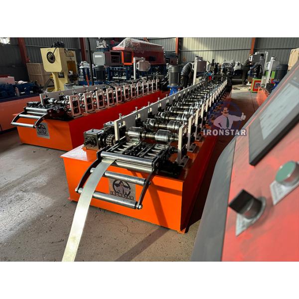 Automatic shadow wall angle 2 in 1 roll forming machine in UAE Angle and U stud 2 in 1 roll forming machine c channel roll forming machine C stud roll