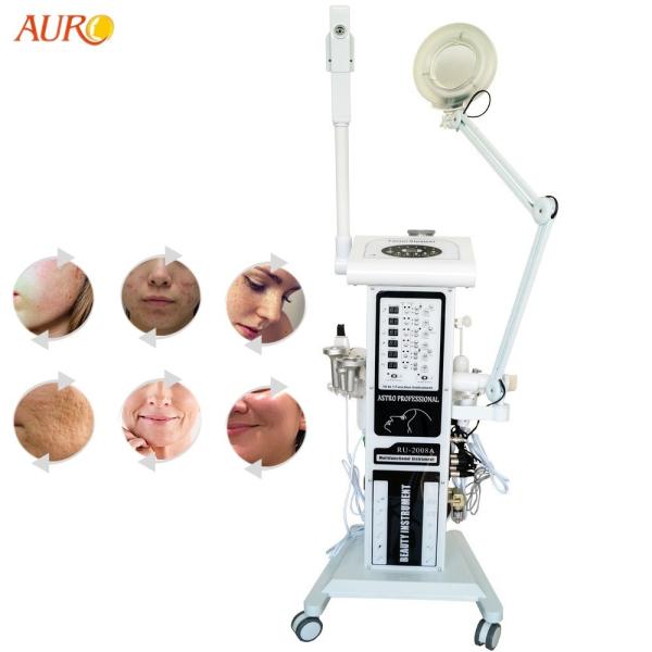 Quality 16 In 1 Multi Function Beauty Salon Instrument Magnifying Lamp Facial Steamer Ozone for sale