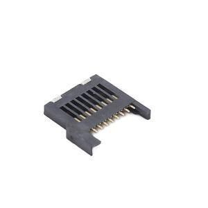 China 8p T Flash Connector Memory Card Socket With Copper Alloy Terminal ROHS on sale