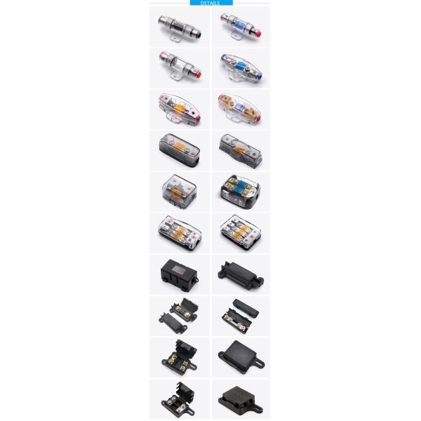 200 300A 400A 500 AMP 12V 6 Way Heavy Duty EVF MEGA ANM Bolt On Down 298 Series Fuse Box Holder Block