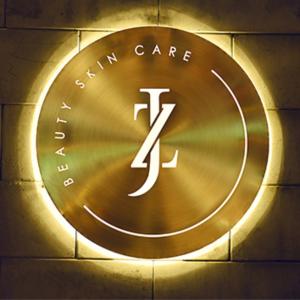 China Metal Stainless Steel Round Led Light Box Custom Logo 3d Illuminated on sale