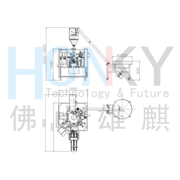 Automatic Doypack Bag Stand Up Pouch Filling Machine Paste Sauce Pouch Filling Liquid Machine Doy Pouch Packing Machine