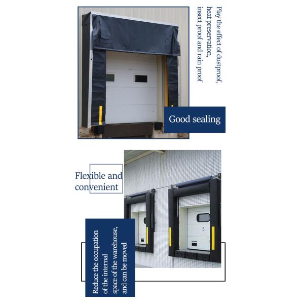 Rectangular Inflatable Dock Shelter With Excellent UV Pressure Resistance Easy Installation & Flexible