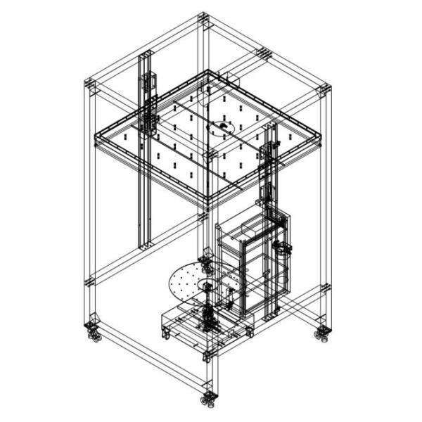 Overall IPX1-IPX9K Waterproof Test Chamber , Simultaneous Environmental Testing Machine