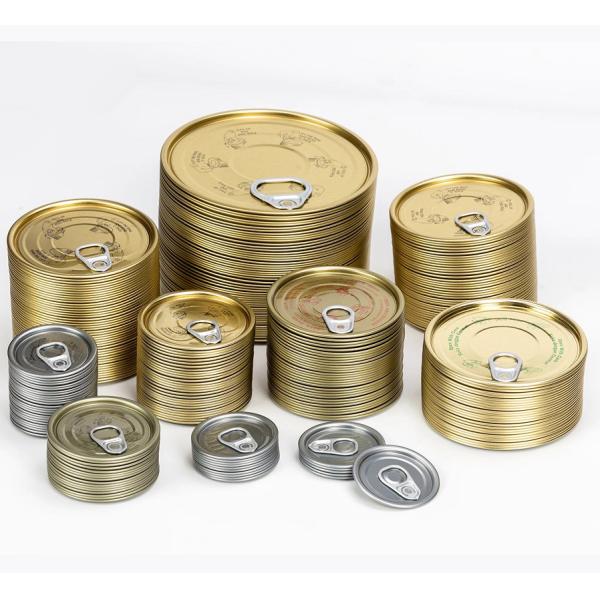 Factory Sale 307# 202# 211# 300# 301# 307# 601# Tinplate Easy Open Can Lid for Food Tin Can Sealing Storage