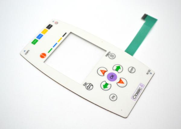 Quality Multi Keys Embossed Tactile Membrane Switch , Keyboard Membrane Switch 0.2mm for sale