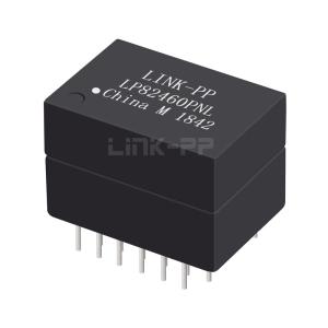 China LP82460PNL Single Port 10/100/1000 BASE-T Gigabit Ethernet Transformer THT 24 Pin on sale