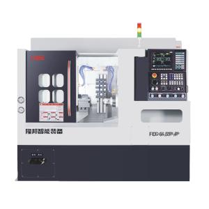 5 Axis Energy Saving Cnc Turning Lathe Machine Twin Spindle Lathe