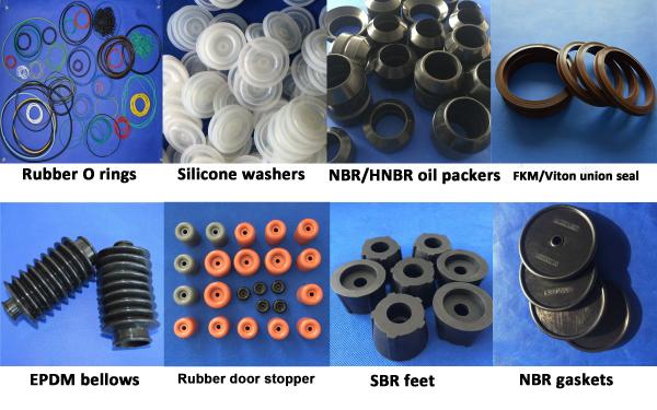 AS568 epdm silicone o ring ring size and o ring cross section customized small and large rubber ring