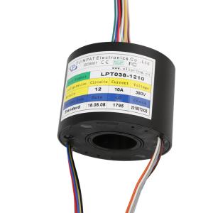 China Compact Through Bore Slip Ring 38mm on sale