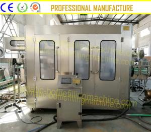 Wholesale Pure / Mineral Water Bottling Machine , PLC Program Control Small Scale Water Bottling Plant from china suppliers