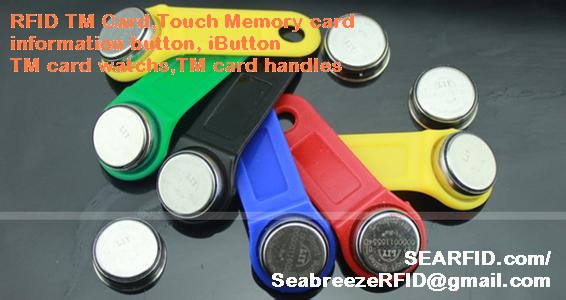 RFID TM Card, Touch Memory card, information button, iButton, iB card, TM card watchs, TM card handles