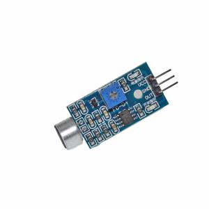 Wholesale 3 Pin Arduino Microphone Module , Etection Arduino Sound Module Blue Color DC 5V from china suppliers