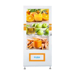 China Smart Media Cashless Payment Vending Machine 55 Inch Advertising Touchscreen on sale
