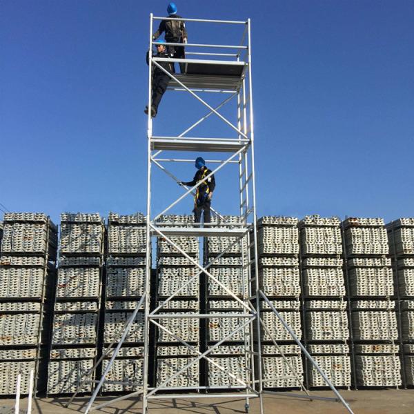 Easy Install Mobile Aluminum Scaffolding Tower 3m 12m Height