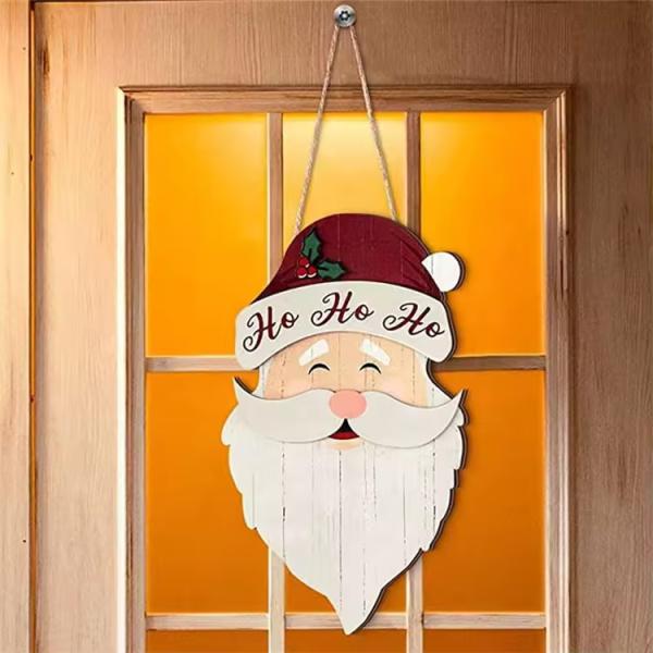 Hot selling wooden Christmas wall decorations Country farmhouse decorations