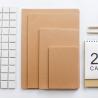 Buy cheap Multiple Size Writing Journal Notebook With Kraft Brown Soft Cover Material from wholesalers