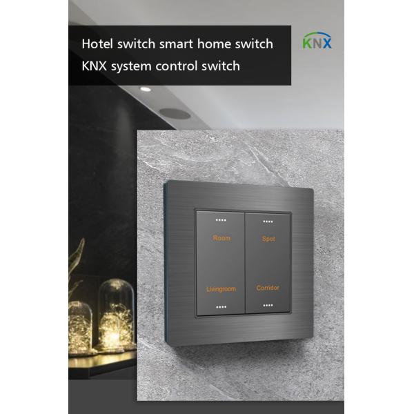 Smart Laffey KNX Wall Switch , 24V Smart Light Switch for Living Room