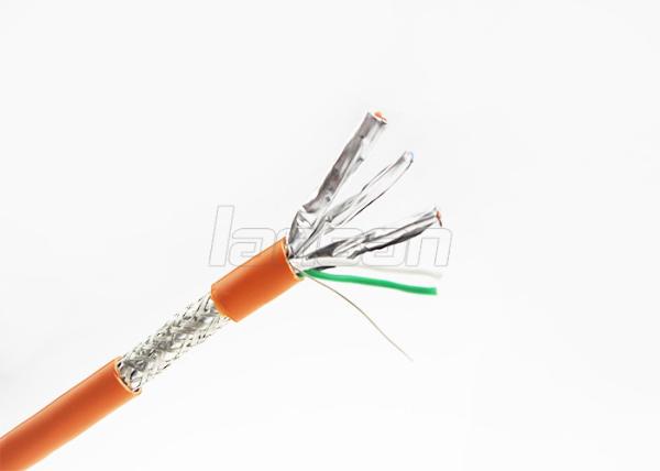 Quality 305m/Box Cat 7 Lan cable Foamed PE Insulation Data Network Cable for Cabling System for sale
