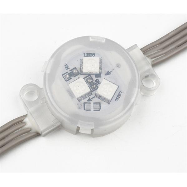 RGB Waterproof LED Point Light 30mm DC12V With IP67 Miracle Bean LED