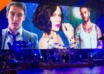 HD Color 3.91mm Pixels High Resolution LED Display Video Function For Show