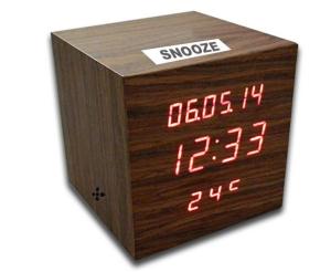 Wholesale Digital LED Wooden Clock with Calendar, Radio, Bluetooth and Loudspeaker from china suppliers