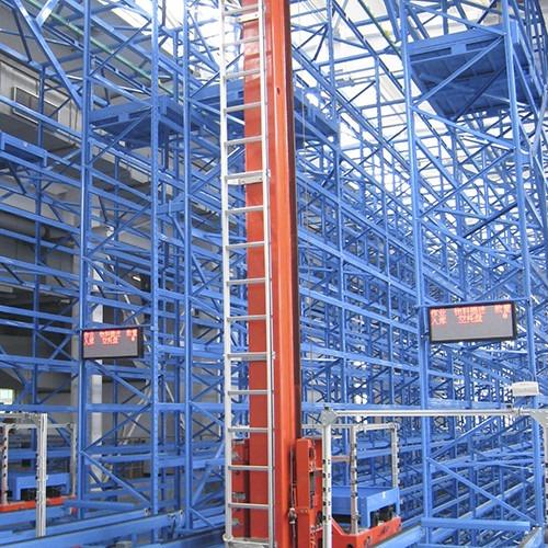Quality Asrs Rack System Automated Warehouse Storage And Retrieval System With Safety Curtains for sale