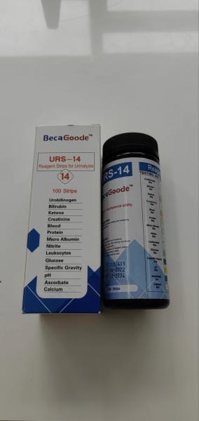 Quality Fast Accurate 14 Parameter Urinalysis Test Strips Portable Quick Detection for sale
