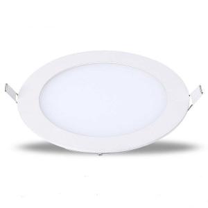 China IP20 Indoor SMD Slim Round LED Illumination Lights High Lumen With Aluminum Cover on sale
