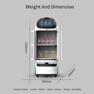 Wholesale Black Robot Cotton Candy Vending Machine Avoidance Autonomous And Mobile Robotics from china suppliers