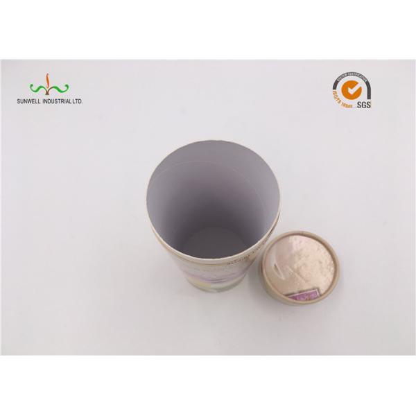 Roll Edge Cardboard Cylinder Tubes 3.5" Diameter Gift Tea Box Packaging