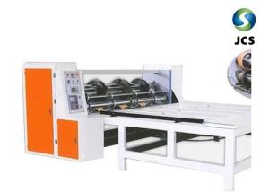Running Steady Automatic Slotting Machine For Cutting Paperboard High Precision