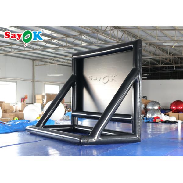 Inflatable Theater Screen Commercial Inflatable Movie Screen For Home , Public Venues , Museums