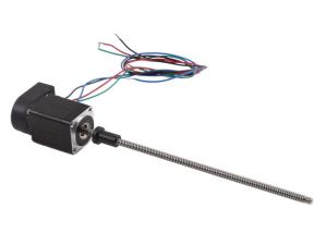 NEMA 8 Hybrid Stepper Motor 1.8 Degree With Tr3.5 Trapezoidal Guide Screw And Encoder
