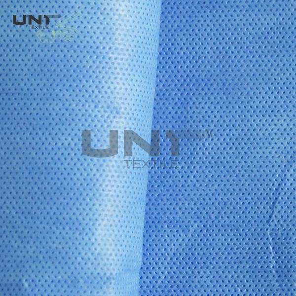 Non Toxic Medical Breathable Non Woven Fabric Disposable Surgical Gown Fabrics
