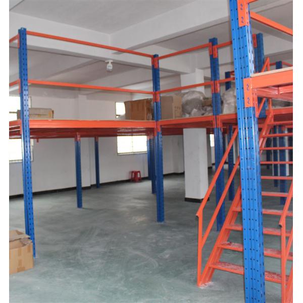 High Strength Steel Mezzanine Floor , Rack Supported Mezzanine Robot Welding