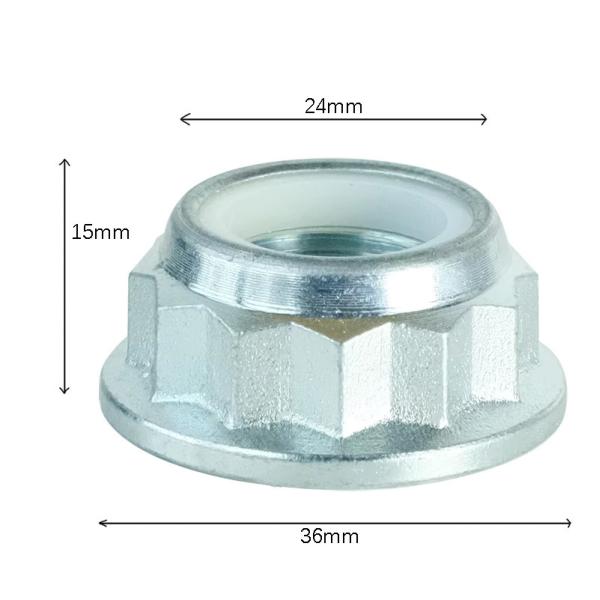 Toyota TRQ Front Wheel Bearing And Hub Assembly M25X1.5 Meyle Quality Drive Shaft Nut M18X1.5 10 Grade 9017918004 1004980651 1004980627