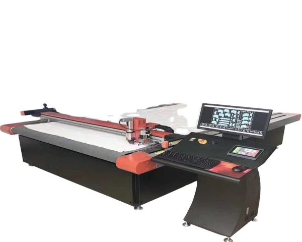 1350 KG All-in-One CNC Digital Fabric Cutter Diecut Template Pattern and Cutting