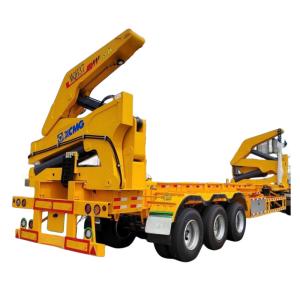 China 45 Ton Container Side Lifter Trailer Transport 40-Foot Containers on sale