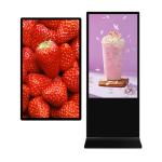 Android/Windows Floor Standing Digital Signage 16.7M Display Colors With Audio