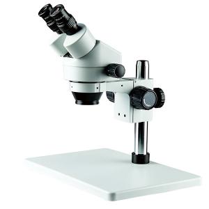 China stereo zoom microscope binocular microscope square base repairing inspection boom stand on sale