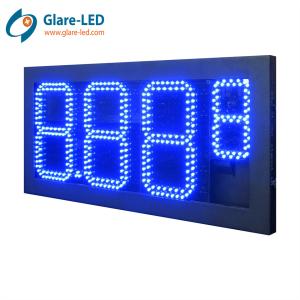 Wholesale IP65 Waterproof 7 Segment LED Display Screen Panel Module Outdoor LED Gas Sign from china suppliers