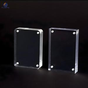 China Virgin PMMA Acrylic Picture Frames Transparent Perspex Photo Frames OEM ODM on sale