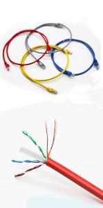 China UTP Shield 24AWG Cat6 Patch Cord Ethernet Patch Cable For Seamless Connectivity on sale