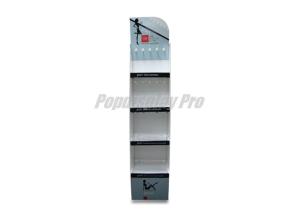 Wholesale 4 Shelf Cardboard Pop Point Of Purchase Displays 10 Hooks Simple Structure from china suppliers