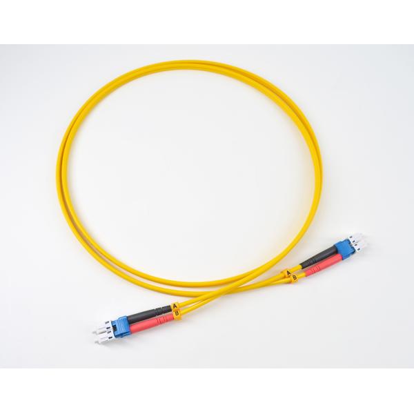 LC-LC multimode fiber patch cord,100G OM5 50/125um Duplex Wide Band fiber optic patch cord supplier