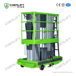 Wholesale Customizable Hydraulic Lift Platform 10m Double Mast Loading Capacity 200kg from china suppliers