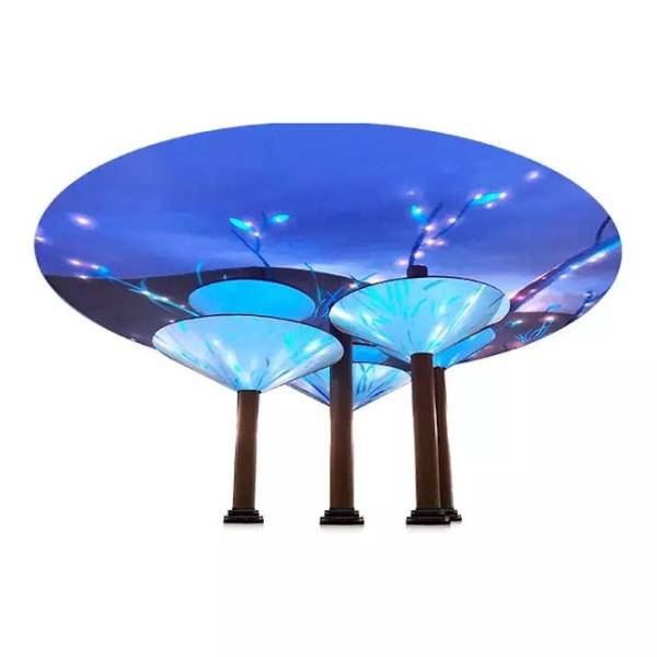 Quality Tree Shaped Flexible LED Display Screen Creative P2 Indoor for sale